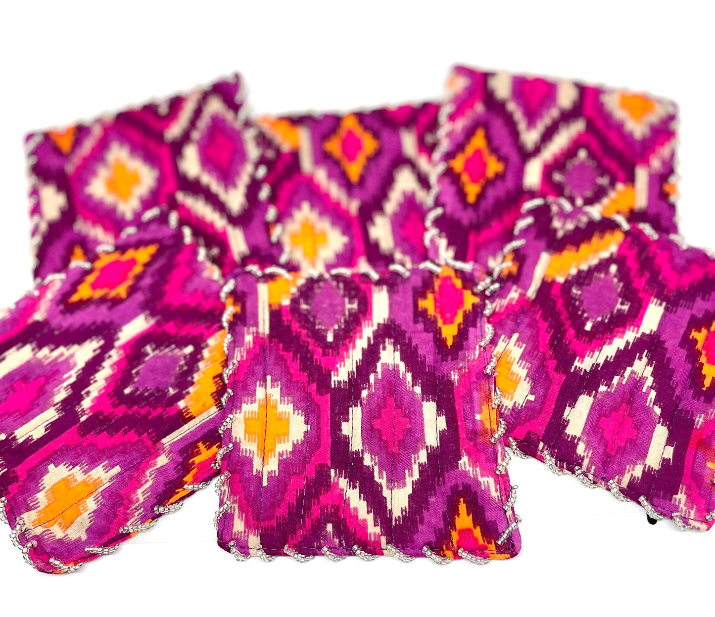 Ikat Coasters - Square