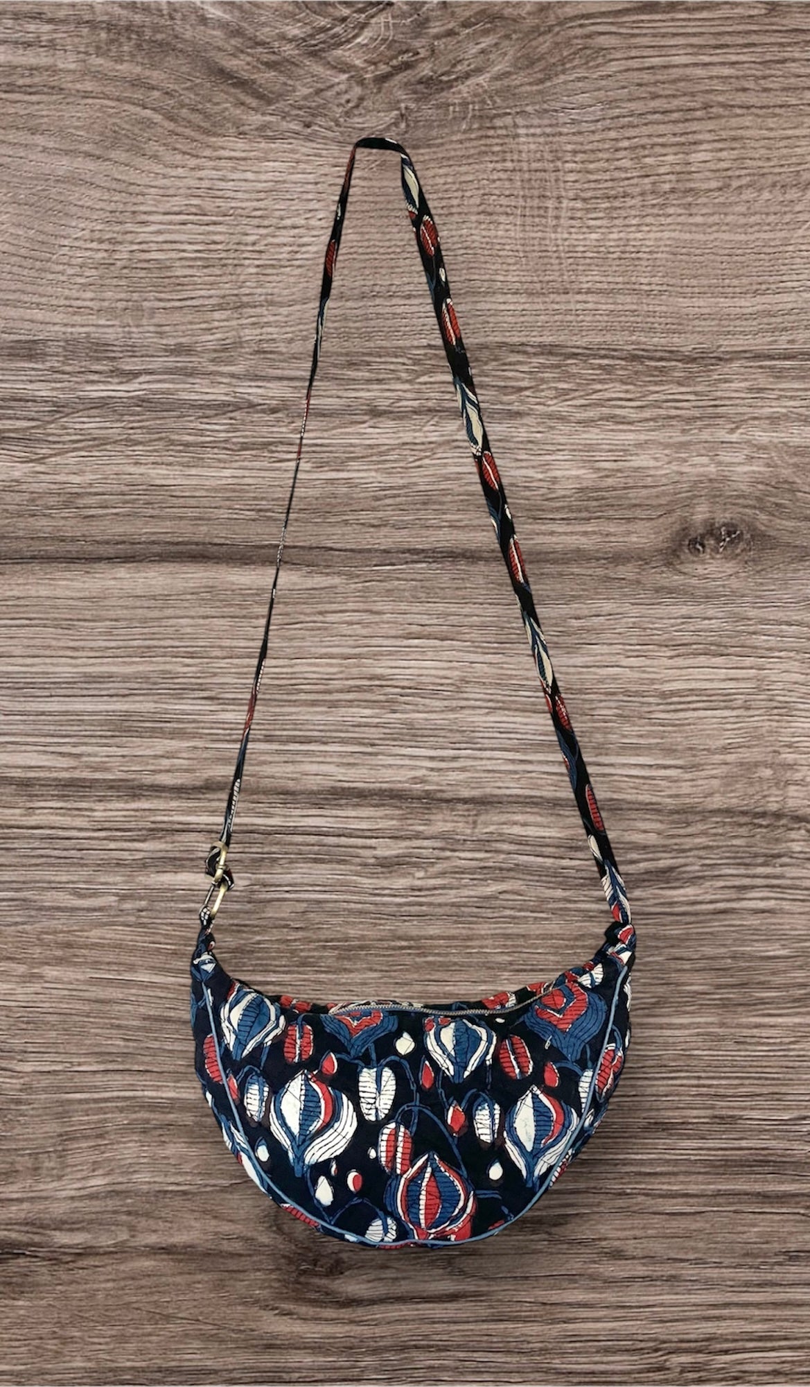 Quilted Cotton Cross Body Bags