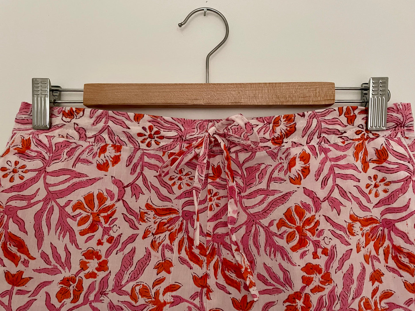 The Orange & Pink Floral Short pj set