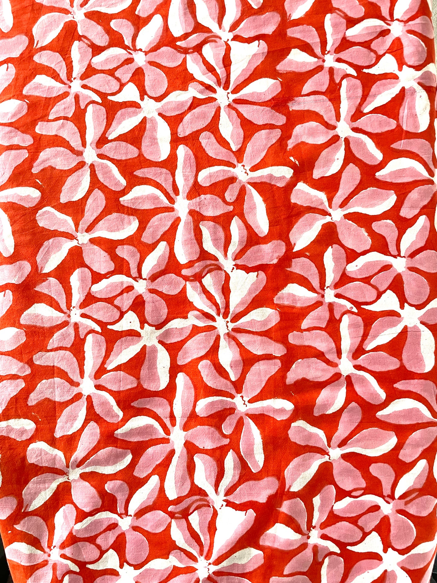 Jhaalar in vermillion and pink