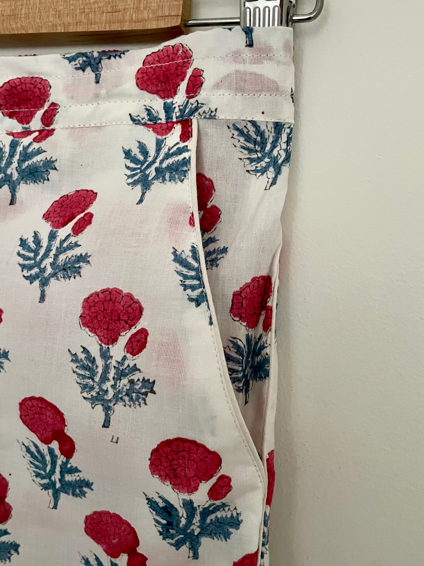 Red Genda Short Pj set