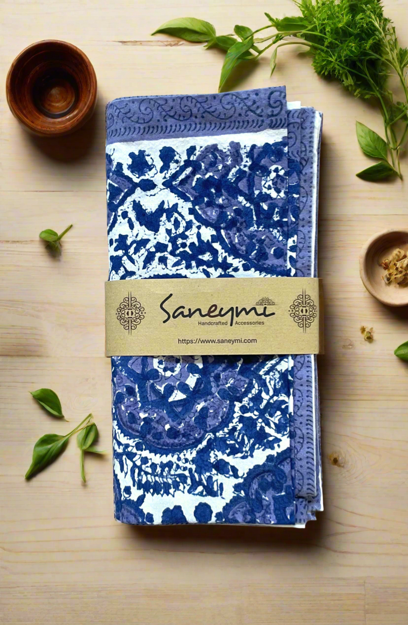 Amethyst Damask Napkins ( set of 4)