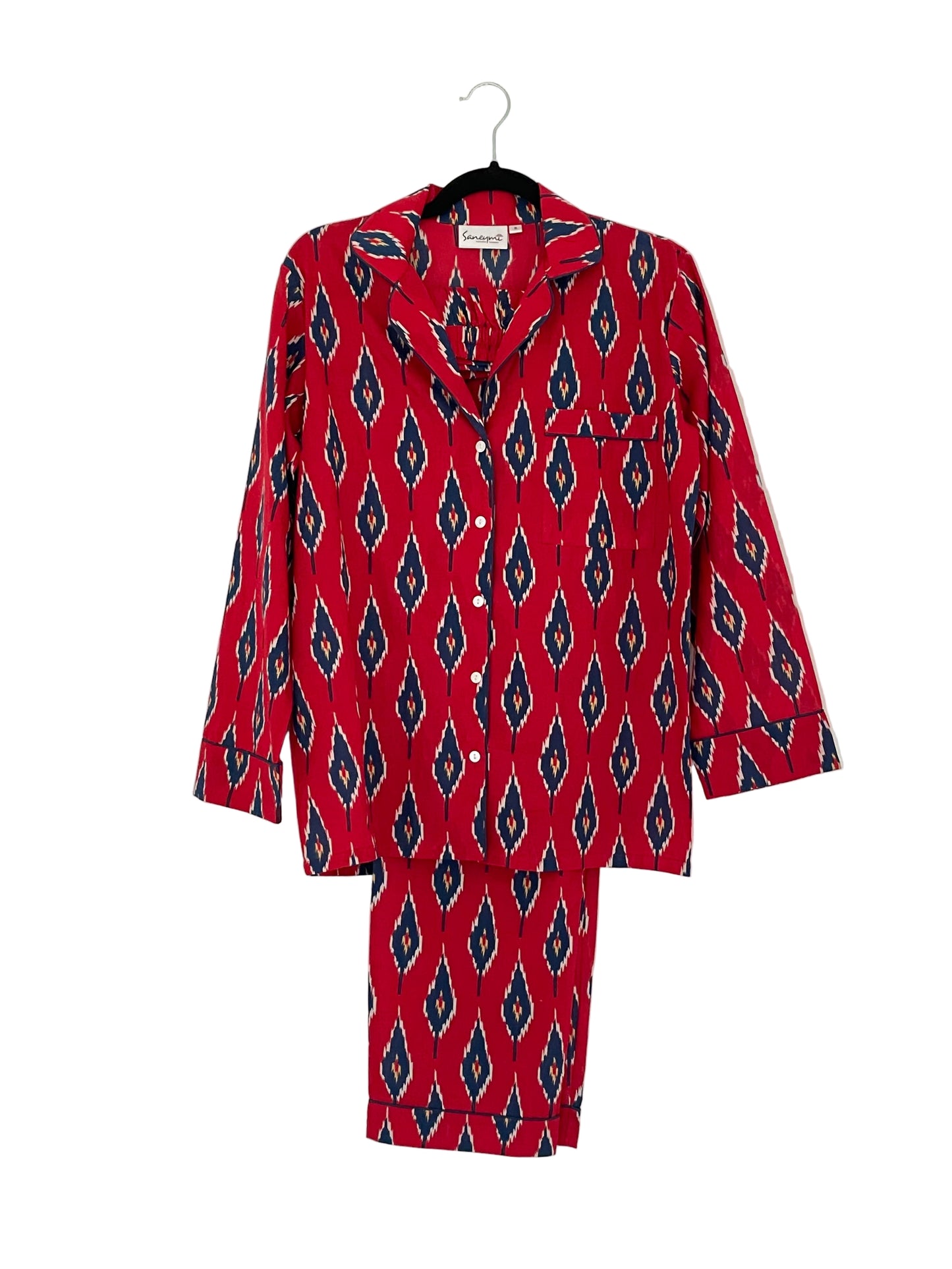 Pyjamas - Red Ikat