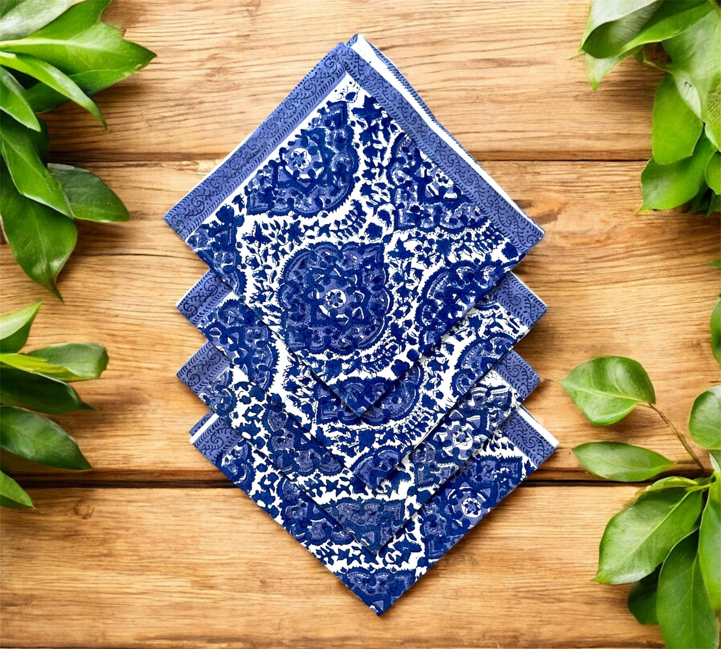 Amethyst Damask Napkins ( set of 4)