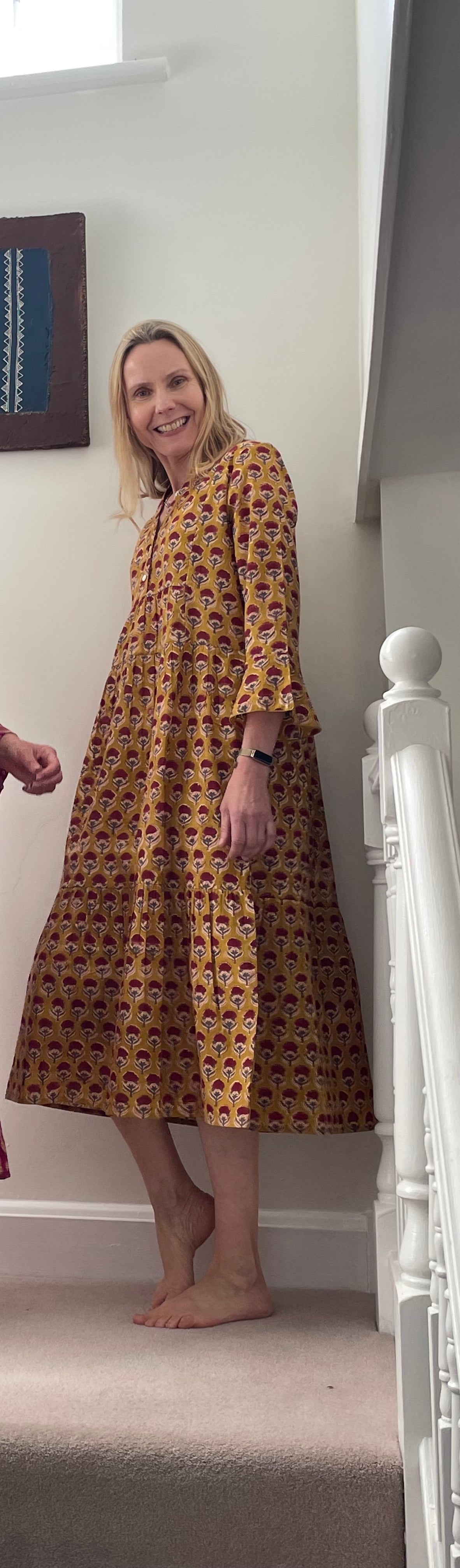 Raw Amber Dress
