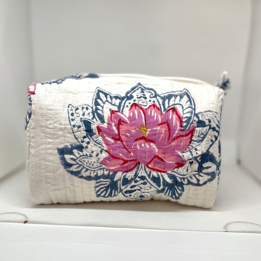 The Jaipur Lotus Wash Bag