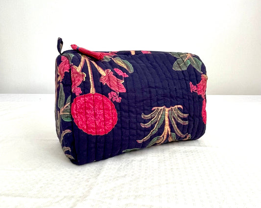 Midnight Blue Brigette Wash Bag