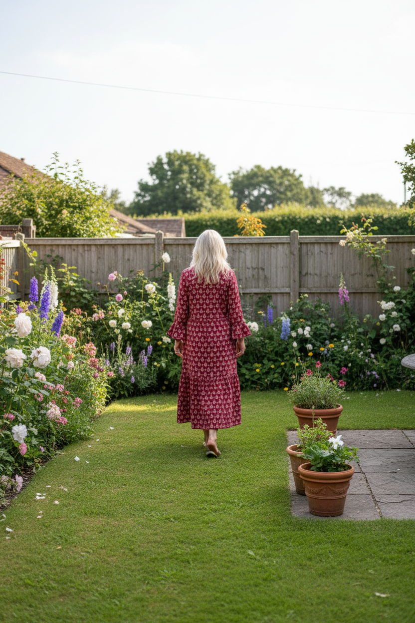 Bougainvillea Dress