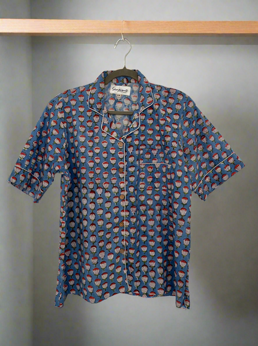 The Blue Short pj set