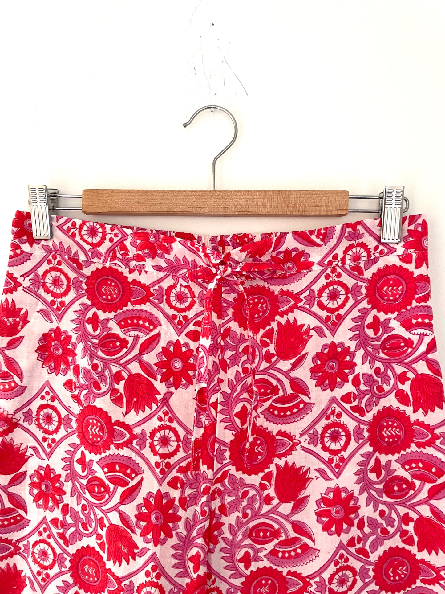 Red and Lilac Jaal Pyjamas