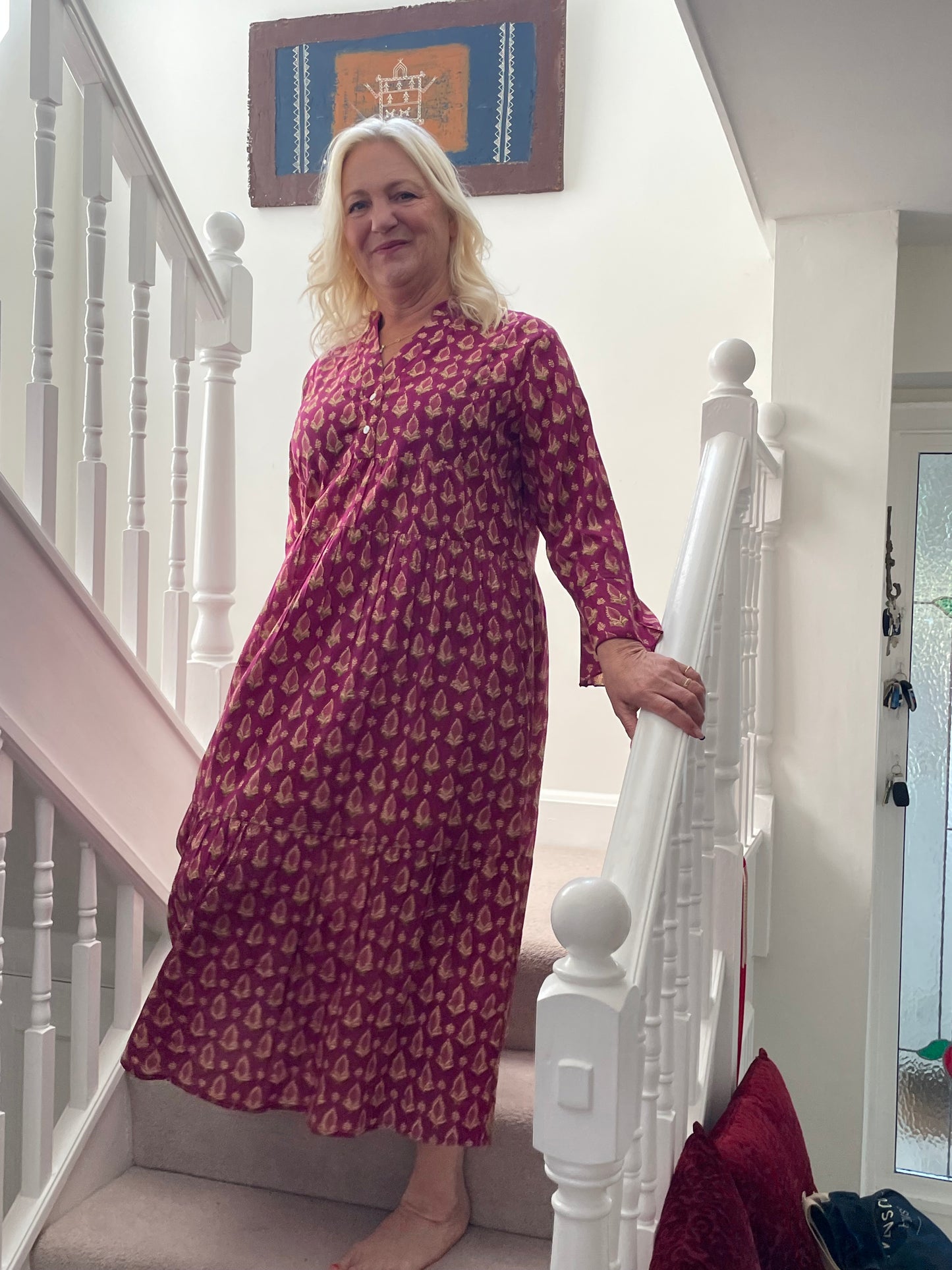 Bougainvillea Dress