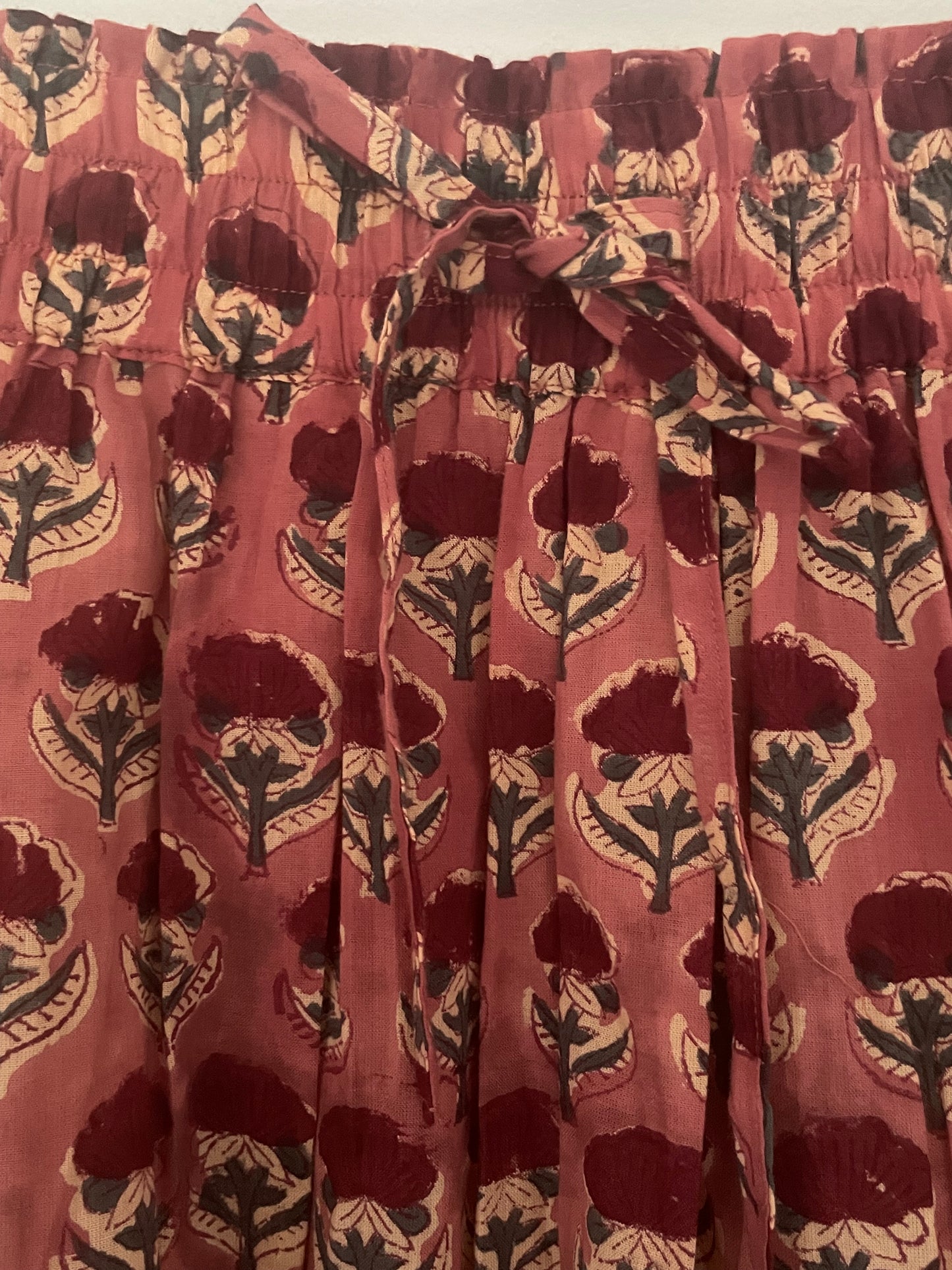 Poppy Flowers Skirt -1