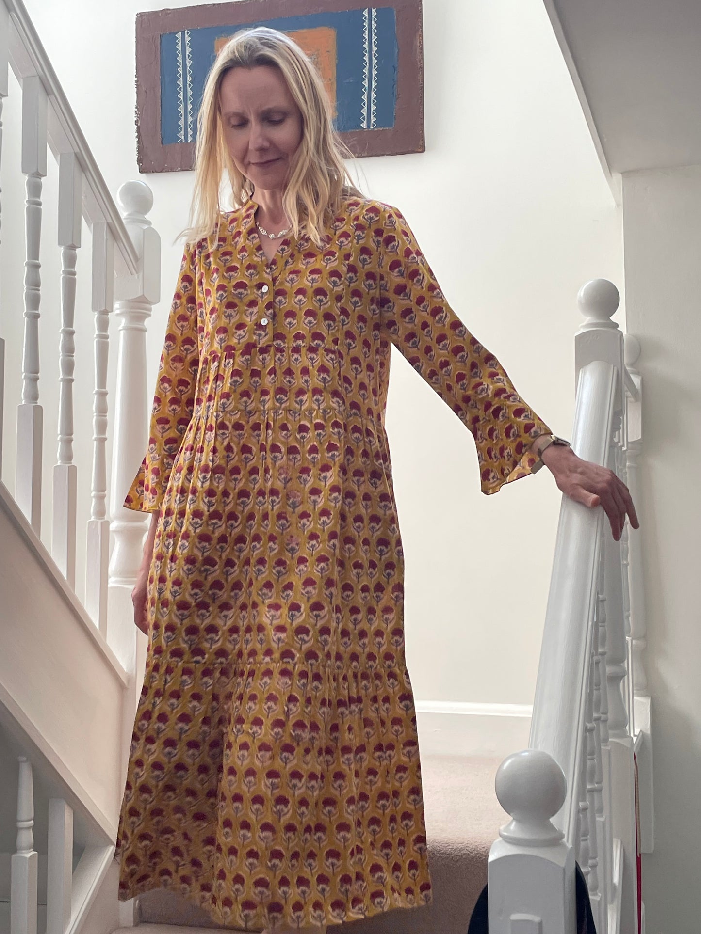 Raw Amber Dress