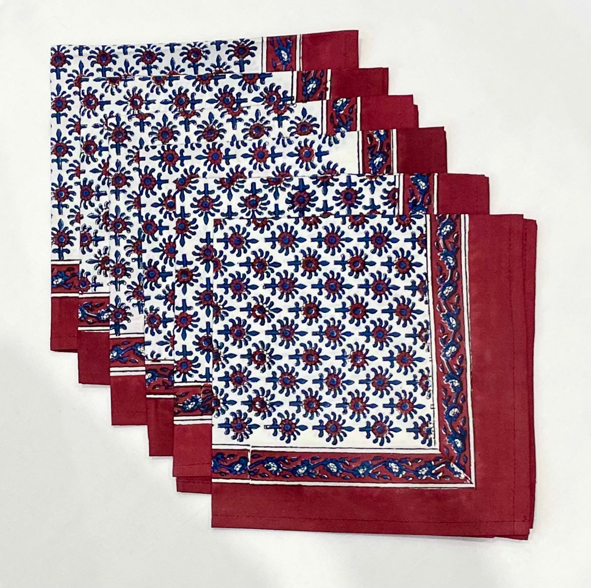 Festive Sparkle Napkins ( Set of 6)