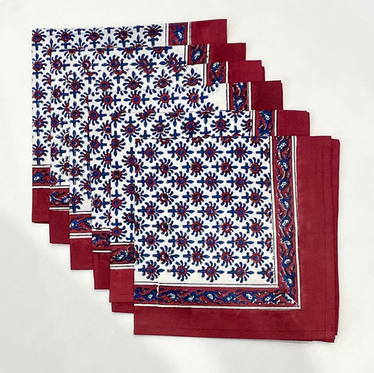 Festive Sparkle Napkins ( Set of 6)