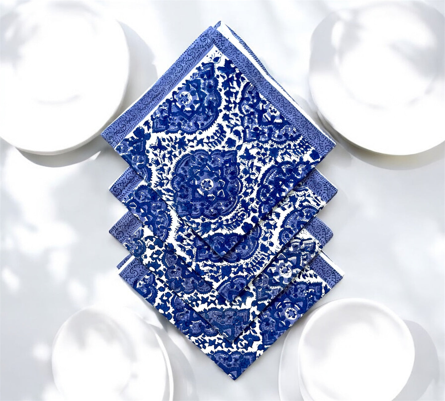 Amethyst Damask Napkins ( set of 4)